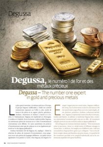 Degussa – The number one expert in gold and precious metals